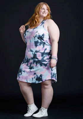 Women's Tie Dye Tank Dress