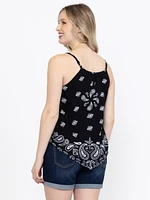 Women's Bandana Tank