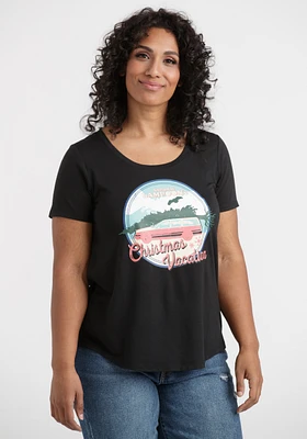 Women's Christmas Vacation Tee