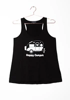 Women's Happy Camper Racerback Tank