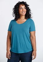 Women's Drapey Scoop Neck Tee