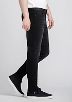 Men's Washed Black Skinny Jeans