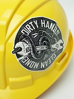 Dirty Hands Clean Money Wrench Sticker