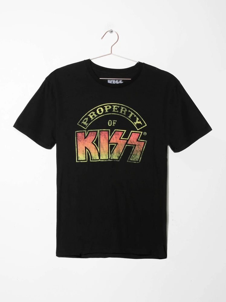 Men's Kiss - Property of Roadshow Tee
