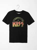 Men's Kiss - Property of Roadshow Tee