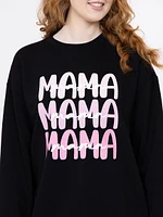 Women's Mama Oversize Shirt