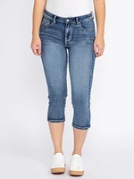 Women's Heavy Stitch Jean Capri