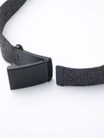 Men's Black Web Belt