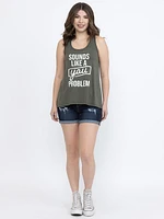 Women's You Problem Racerback Tank