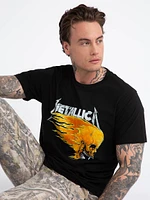 Men's Metallica Flaming Tee