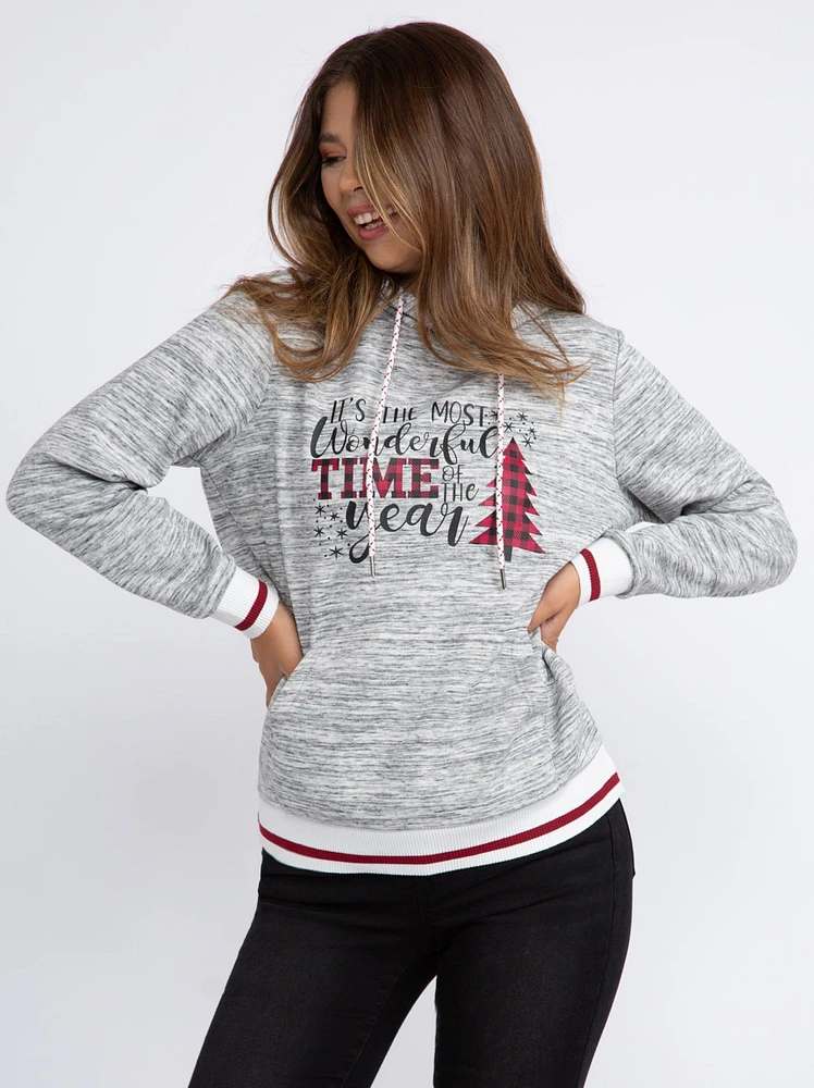 Women's Holiday Cabin Hoodie