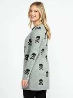 Women's Skull Cardigan