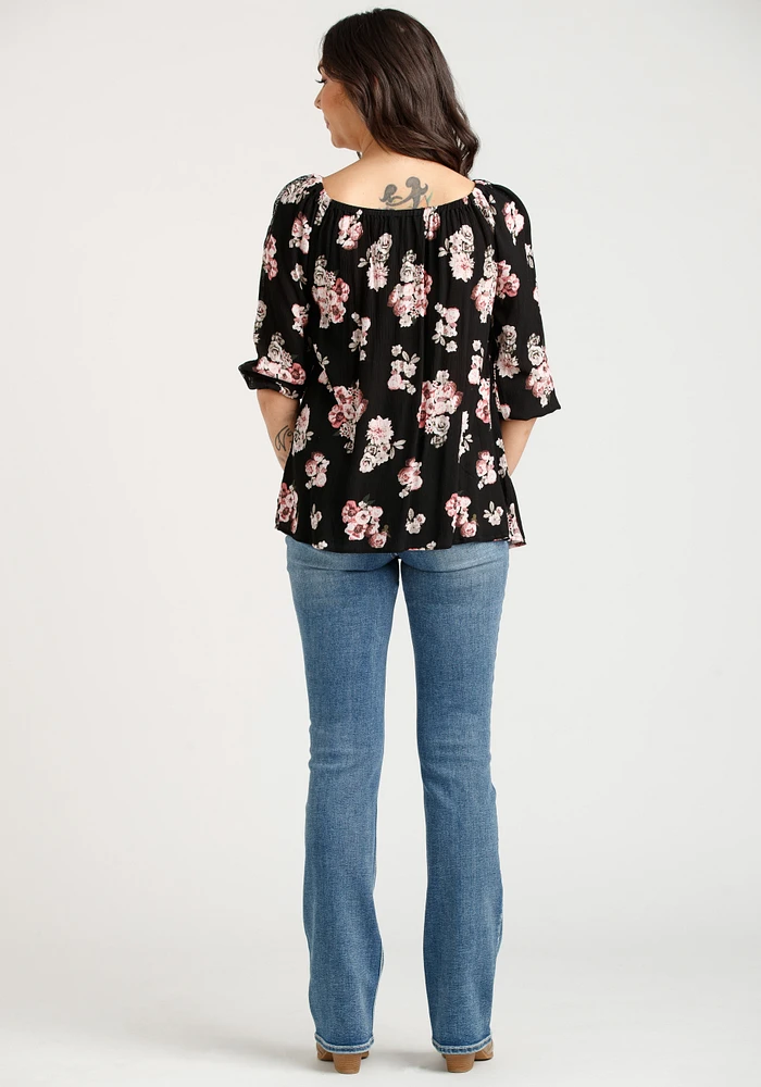 Women's Floral Blouse