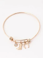 Women's Western Charm Bangle