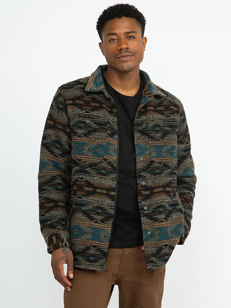 Men's Geo Flannel Shacket