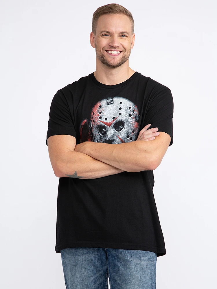 Men's Friday the 13th - Jason Mask Tee