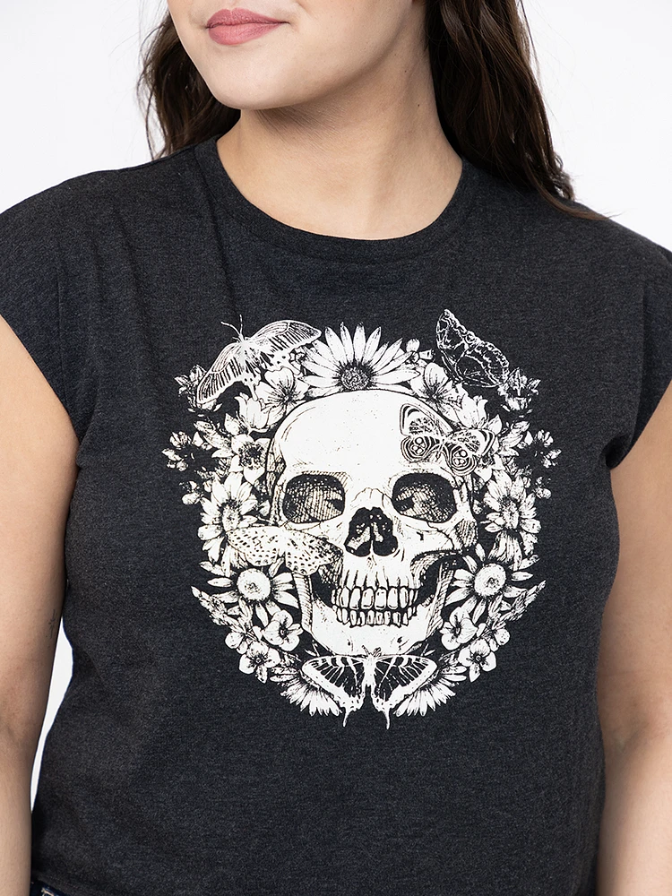 Women's Skull Muscle Tee