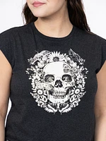 Women's Skull Muscle Tee