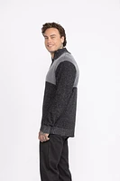 Men's Quarter Zip Sweater