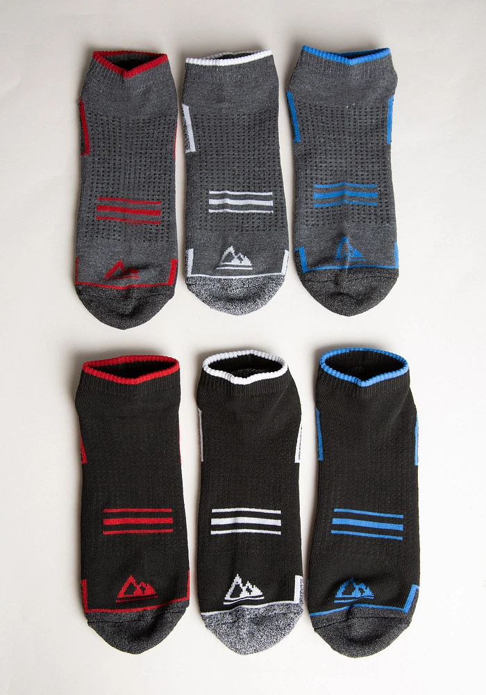 Men's 6 Pk SV Trainer Sock