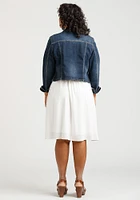 Women's Cropped Denim Jacket