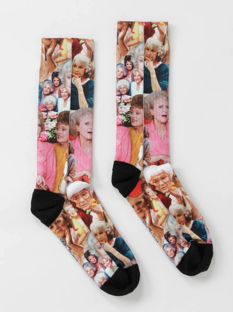 Women's Golden Girls Sublimation Crew Socks