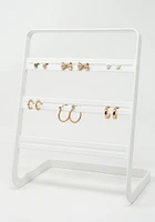 Hoop Multi Gold Earrings