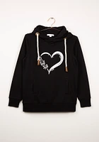 Women's Butterfly Heart Hoodie