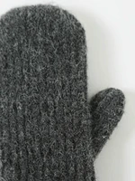 Women's Fuzzy Knit Mitt