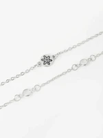 Women's Snowflake Chain Bracelet Set