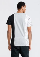 Men's Everyday Marble Colour Block Tee