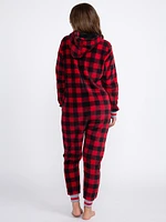 Women's Buffalo Plaid Onesie