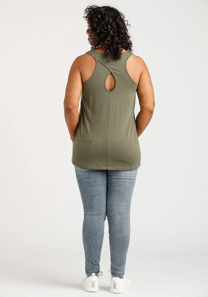 Women's Freshly Baked Keyhole Tank