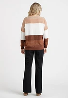 Women's Shimmer Stripe Sweater