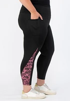 Women's Plus Active Colour Block Legging