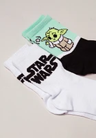 2 Pk Star Wars Grogu Socks