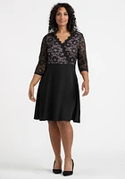 Women's Lace Top Dress