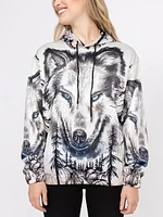 Women's Wolf Pop Hoodie