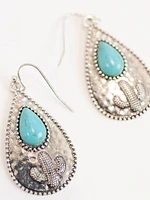 Women's Hammered Earrings