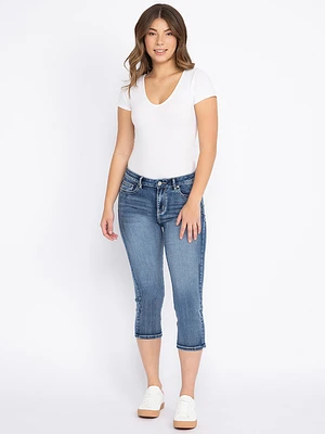 Women's Heavy Stitch Jean Capri