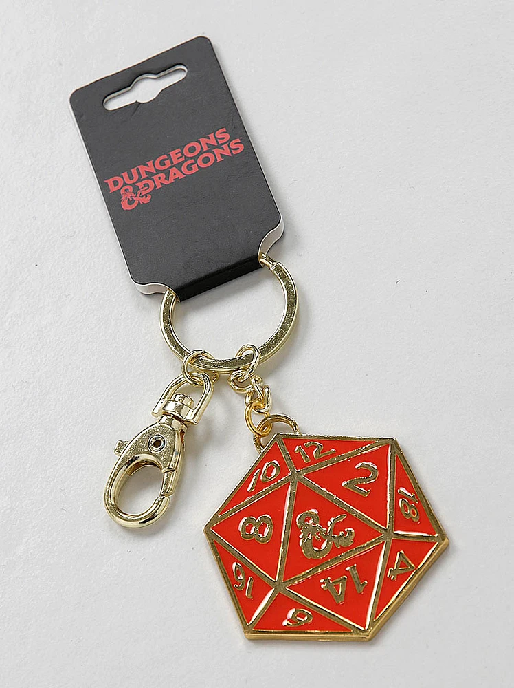 D&D Dice Keychain