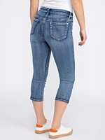 Women's Heavy Stitch Jean Capri