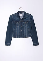 Women's Cropped Denim Jacket