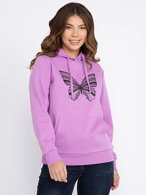 Women's Butterfly Popover Hoodie