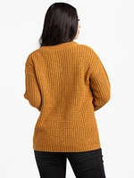 Women's Ribbed Boucle Henley