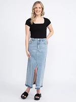 Women's Rib Corset Tee