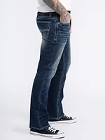 Men's Indigo Wash Classic Bootcut Jeans