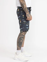 Men's Printed Tropical Board Shorts