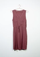 Women's Half Button Dress