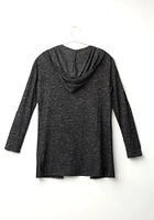 Women's Soft Knit Hooded Cardigan